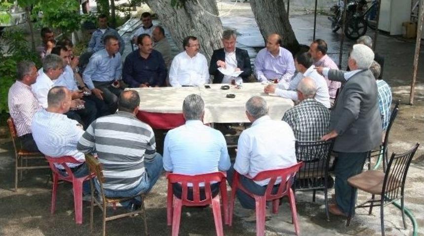 Başkan Yaralı Se&ccedil;im &Ccedil;alışmasında