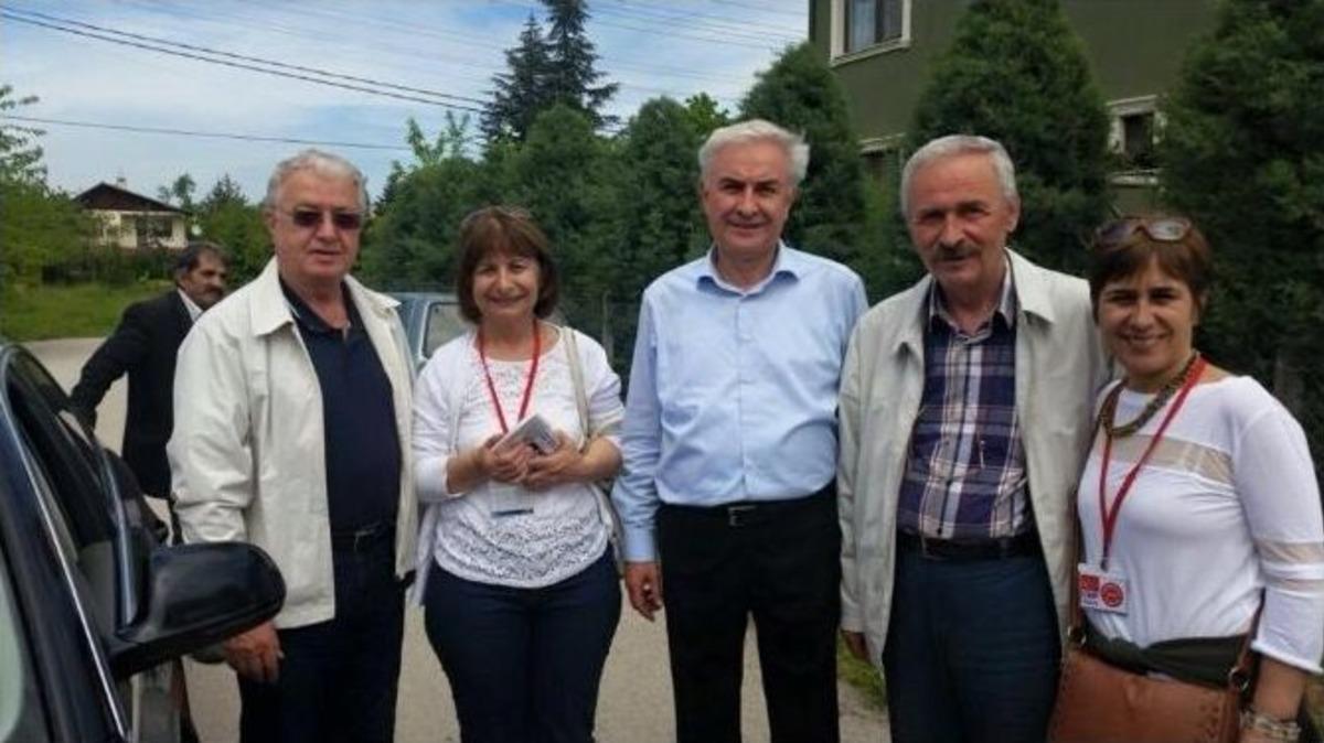 Chp Adayı Teber D&uuml;zce&rsquo;yi Karış Karış Geziyor