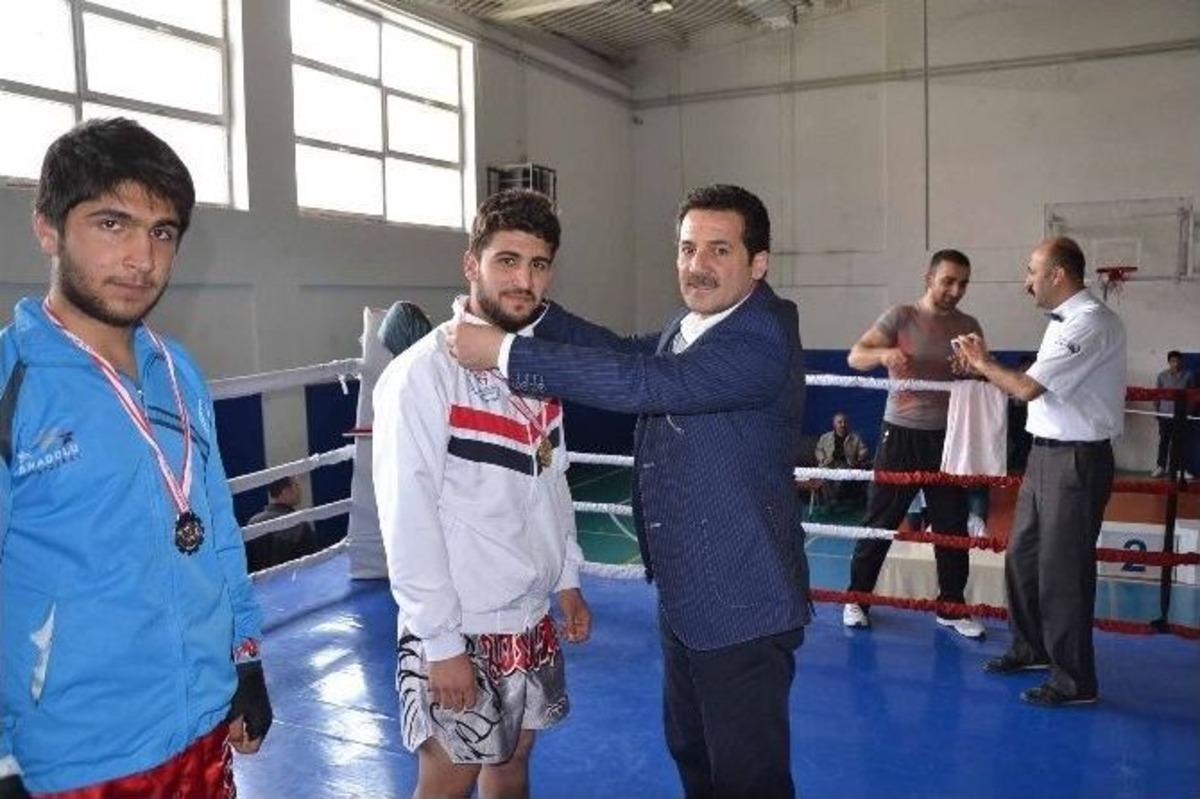 Van&rsquo;da Kickboks İl Birinciliği Yarışması Sona Erdi