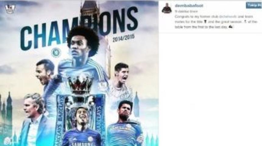 Demba Ba, Chelsea&rsquo;yi Kutladı