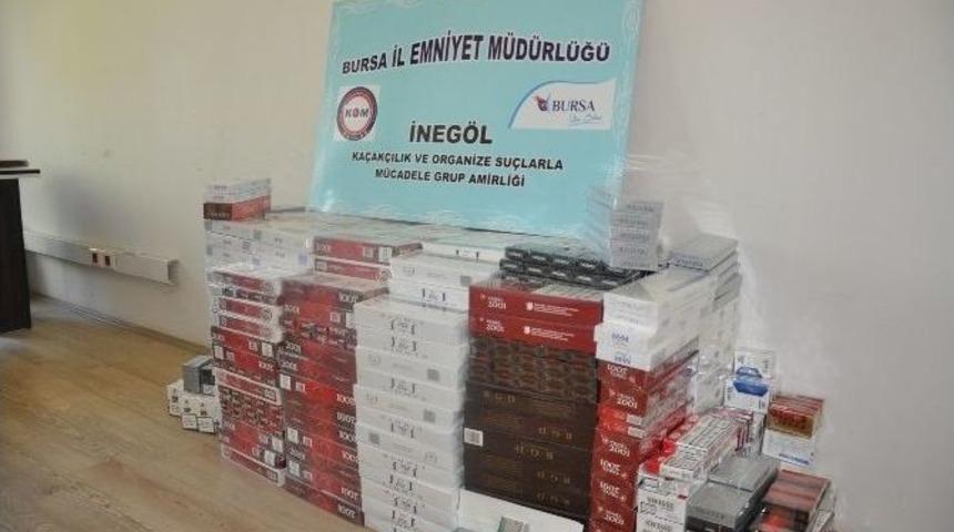 Kom&rsquo;dan 2 Tır&rsquo;a Ka&ccedil;ak Sigara Operasyonu