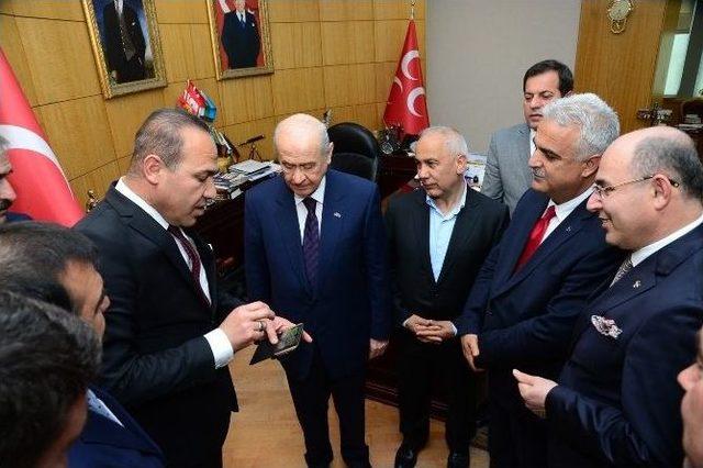 Sözlü’den Bahçeli’yi Mini Brifing 1