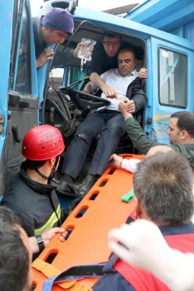 Test Sürüşü Yaparken Kaza Yaptı 2
