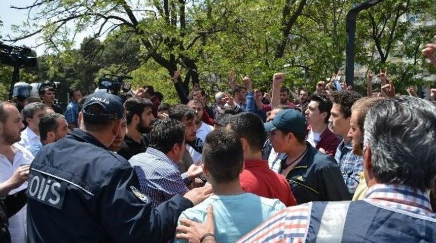 Balıkesir&rsquo;de Hdp Mitinginde Olaylar &Ccedil;ıktı