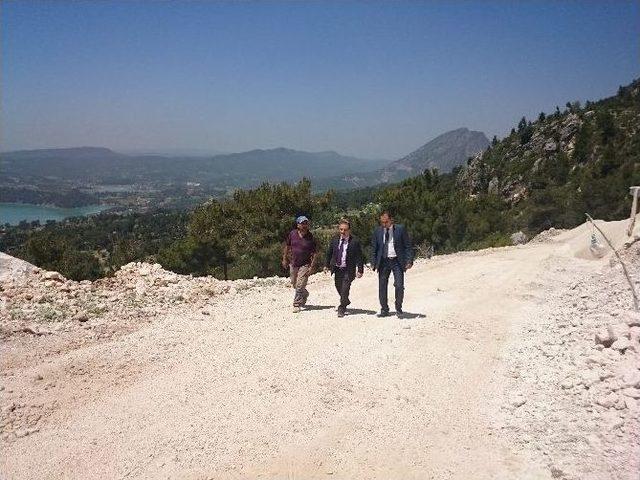 Büyükşehir Belediyesi Ekipleri Manavgat’ta Asfalt Çalışmalarına Başladı 2