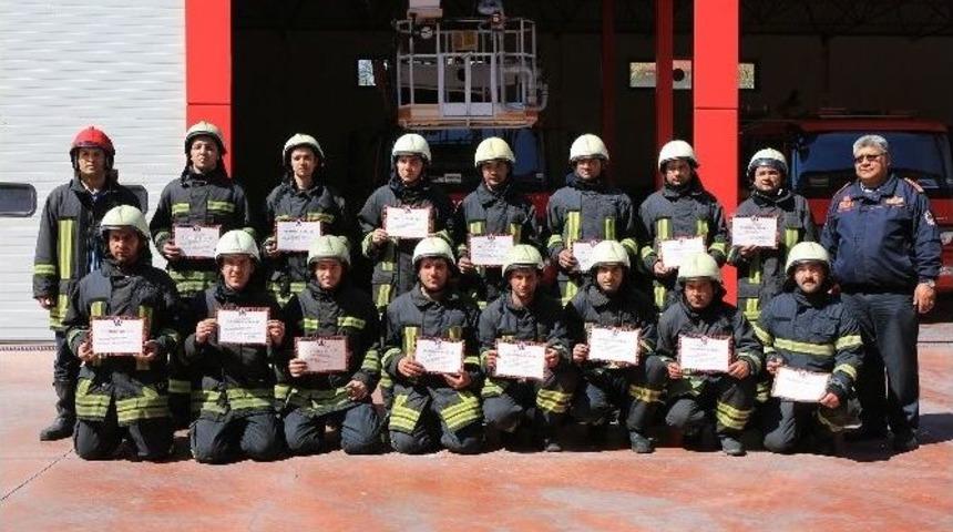 İtfaiye B&ouml;lgesel Bazda Eğitime Başladı
