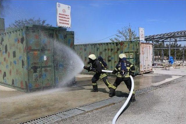 İtfaiye Bölgesel Bazda Eğitime Başladı