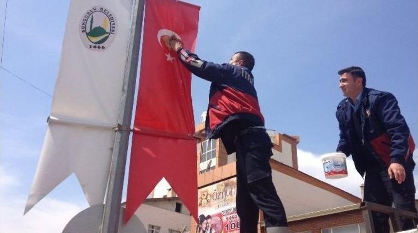Sungurlu’da Bahar Temizliği Başladı