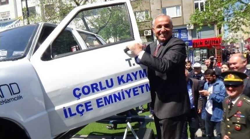 Trafik Haftası&rsquo;nda Alkoll&uuml; Hissi Veren G&ouml;zl&uuml;k İle Similasyon Aracına B&uuml;y&uuml;k İlgi