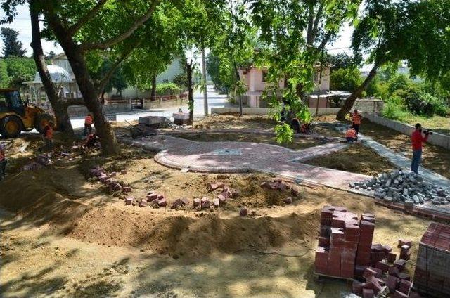 Manavgat Belediyesi’nden Çeltikçi Mahallesi’ne Yeni Park