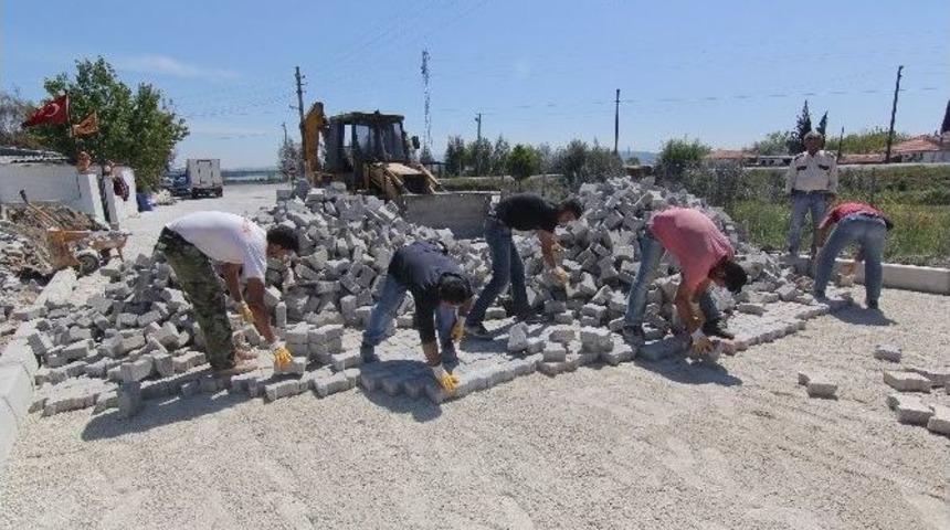 Şaşal&rsquo;da Yol Yapım &Ccedil;alışmasında Sona Doğru