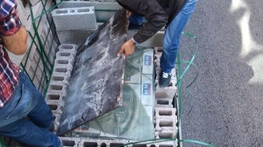 Briket Dolu Kamyonda Ka&ccedil;ak Sigara