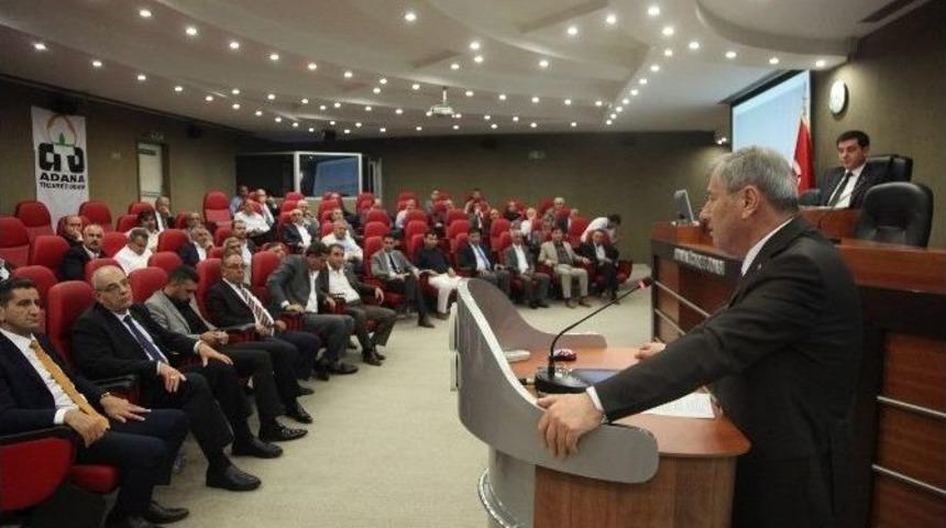 Menevşe: &ldquo;hizmet Sekt&ouml;r&uuml; &Ccedil;alıştayı İle Adana Yeni Ufuklara A&ccedil;ıldı&rdquo;