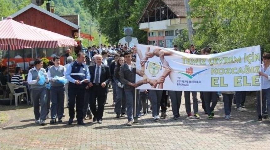 Kozcağız&rsquo;da &rsquo;temiz &Ccedil;evrem&rsquo; Etkinliği Yapıldı