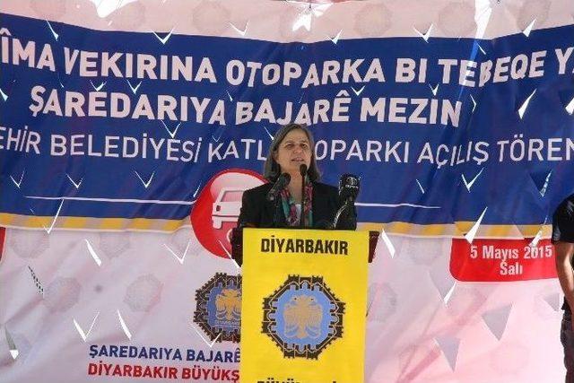 Diyarbakır&rsquo;da 2 Katlı 155 Ara&ccedil;lık Otopark A&ccedil;ıldı 2