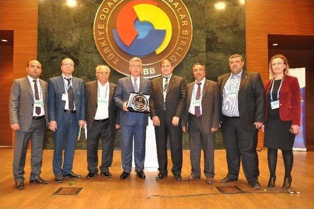 Nto Başkanı &Ouml;zyurt&rsquo;a, Cumhurbaşkanı&rsquo;ndan Hizmet Şeref Belgesi 1
