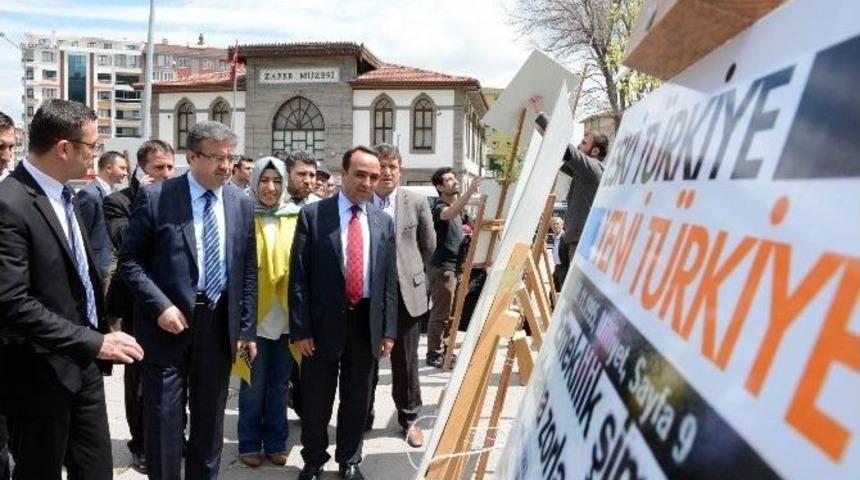 Afyonkarahisar&rsquo;da Ak Gen&ccedil;lerden "eski Ve Yeni T&uuml;rkiye" Sergisi