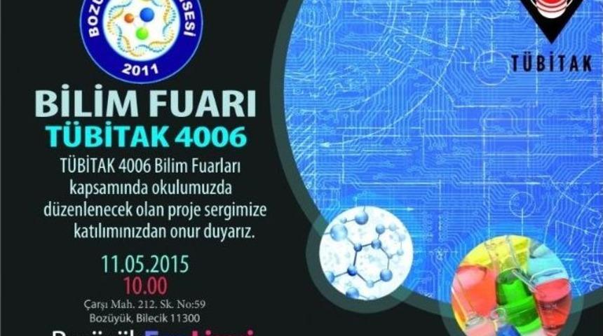 Boz&uuml;y&uuml;k Fen Lisesi&rsquo;nde T&uuml;bitak Bilim Fuarı