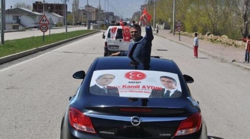 Mhp Milletvekili Kamil Aydın: "erzurum&rsquo;u Bor&ccedil; Bataklığına Soktular"