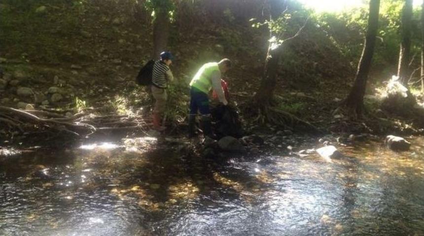 Derelerde Temizlik &Ccedil;alışmaları Devam Ediyor