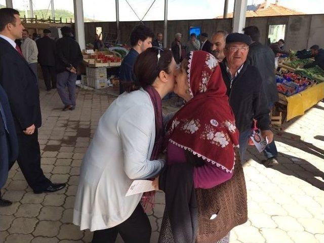 Ceritoğlu&rsquo;ndan Pazar Ziyareti 1