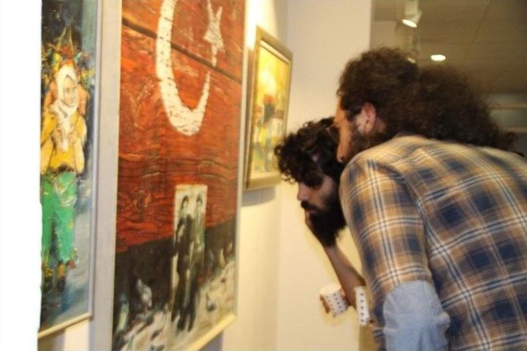 Emekli &Ouml;ğretim G&ouml;revlilerinden Karma Resim Sergisi