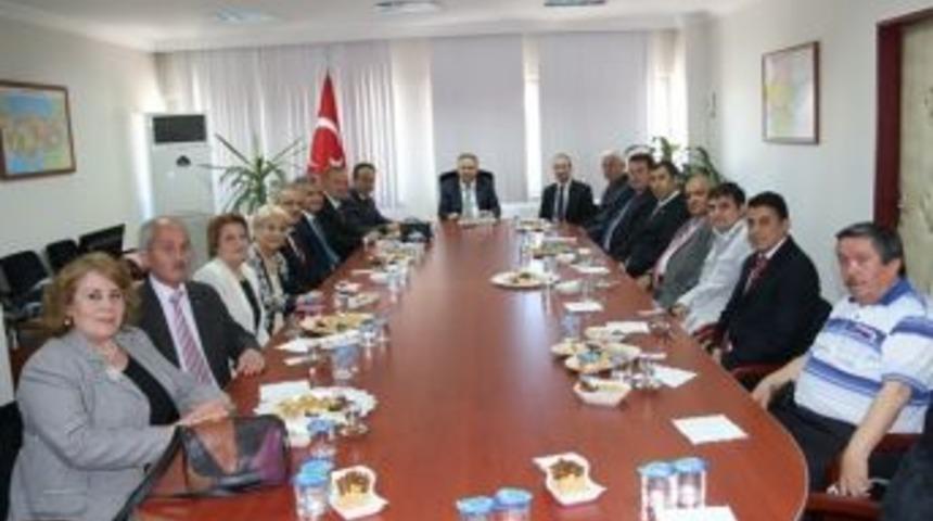 Vali Ali Fidan &Ccedil;in Ankara&rsquo;dan Geldiler