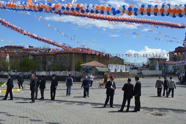 Muş’ta Başbakan Davutoğlu Hazırlığı