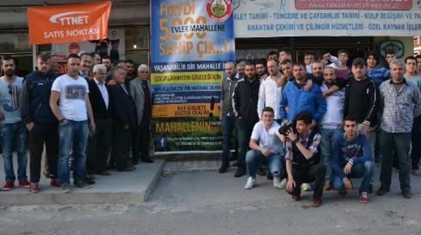 Mahallenin Sorunlarını &Ccedil;&ouml;zmek I&ccedil;in Platform Kurdular