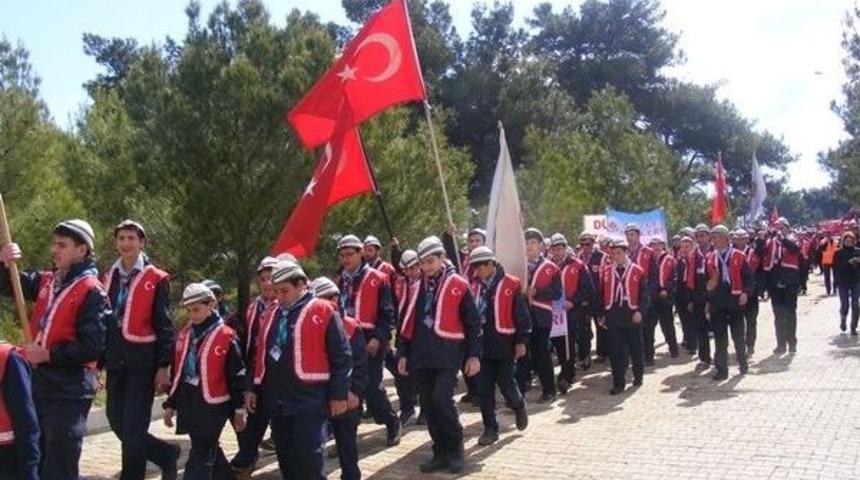 Ak&ccedil;akocalı İzciler &Ccedil;anakkale&rsquo;den D&ouml;nd&uuml;