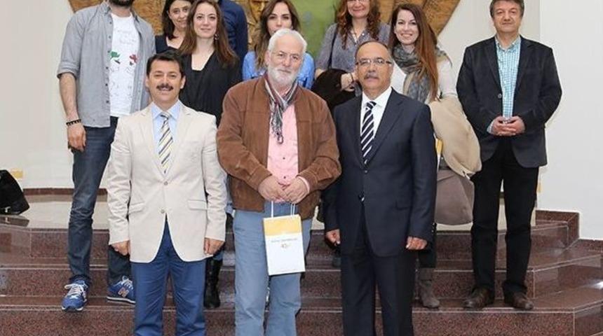 J&uuml;riden Rekt&ouml;r Prof. Dr. Cemil &Ccedil;elik&rsquo;e Ziyaret