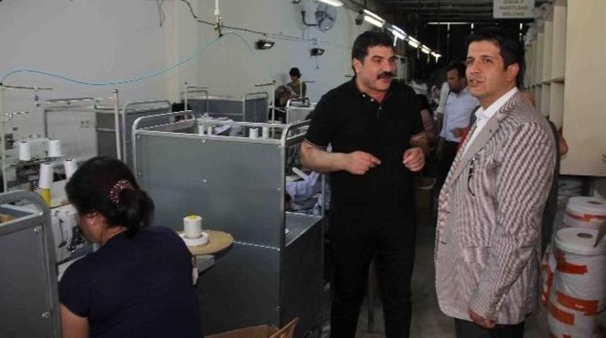 Başkan Gen&ccedil;, Adem Y&ouml;r&uuml;k Sanayi Sitesi Esnafı İle Buluştu