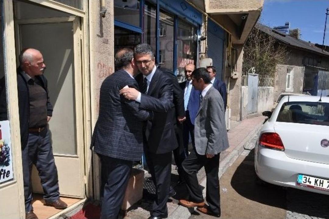 Mhp Adayları Aydın, Kaya Ve Arslan Esnafı Dinledi&hellip;