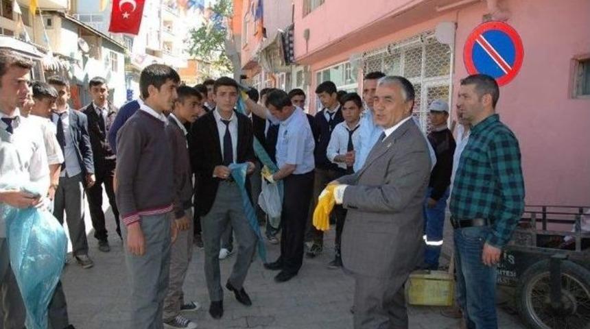 Tut İl&ccedil;esinde Temizlik Kampanyası