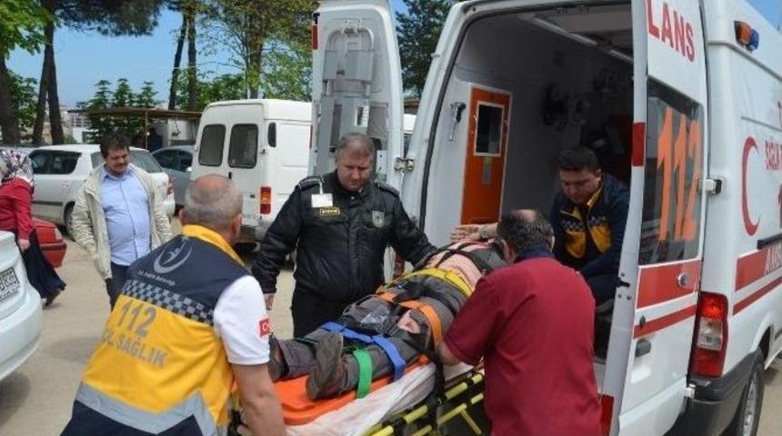 Fatsa&rsquo;da Trafik Kazası: 1 Yaralı