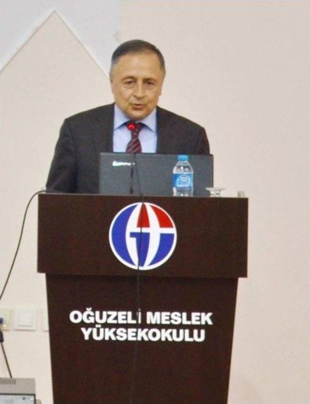 Oğuzeli Myo’da “çalışma Hayatında Etik” Konferansı