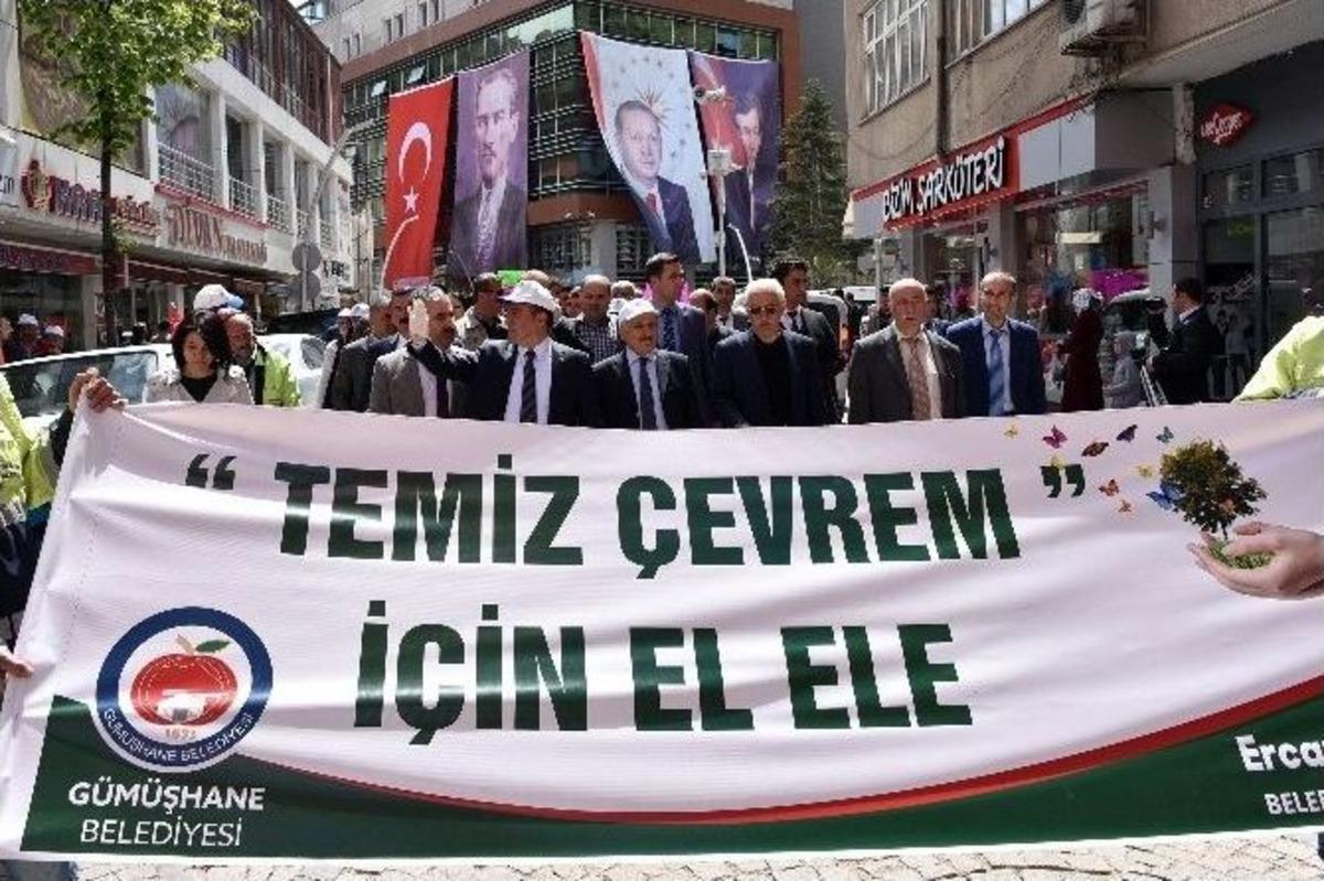 G&uuml;m&uuml;şhane&rsquo;de &Ccedil;evre Y&uuml;r&uuml;y&uuml;ş&uuml; Yapıldı