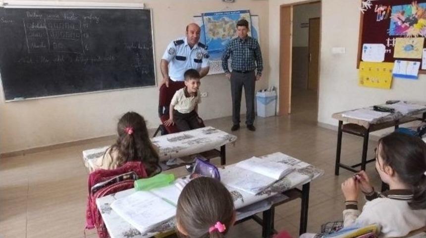 Burhaniye&rsquo;de &Ouml;ğrencilere Trafik Eğitimi