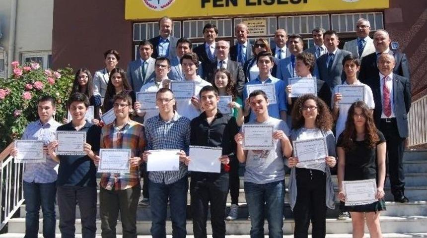 Aydın&rsquo;ın Ygs Şampiyonları &Ouml;d&uuml;llendirildi