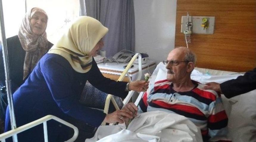 Ak Parti Konya Milletvekili Adayı Erdoğan&rsquo;dan Hastanelere Ziyaret