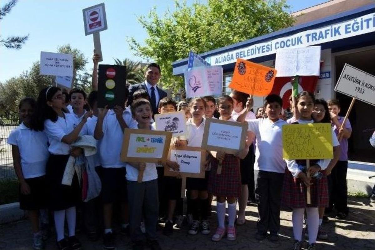 Aliağa&rsquo;da Trafik Haftası Kutlanıyor