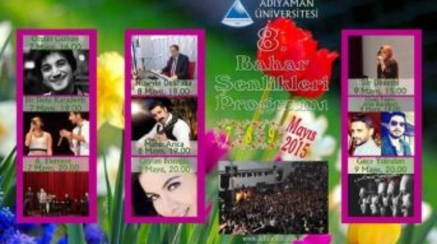 Adıyaman &Uuml;niversitesi 8. Bahar Şenlikleri Başlıyor