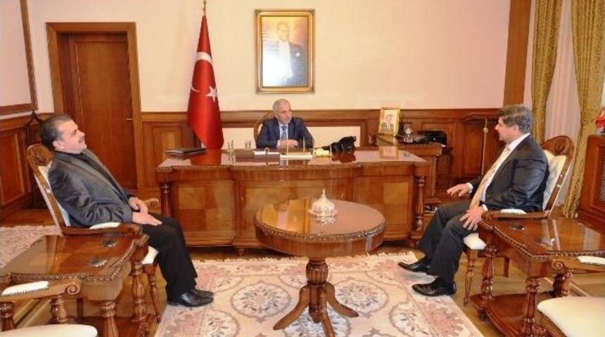 Kapan&rsquo;dan Vali Kam&ccedil;ı&rsquo;ya Ziyaret