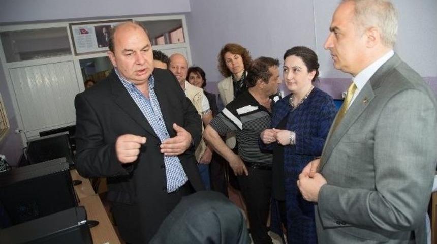 Satso&rsquo;dan Kız Meslek Lisesi&rsquo;ne Ziyaret