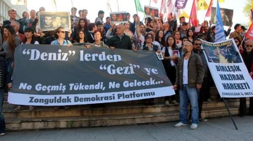 Zonguldak'ta Deniz Gezmiş Ve Arkadaşları Anıldı