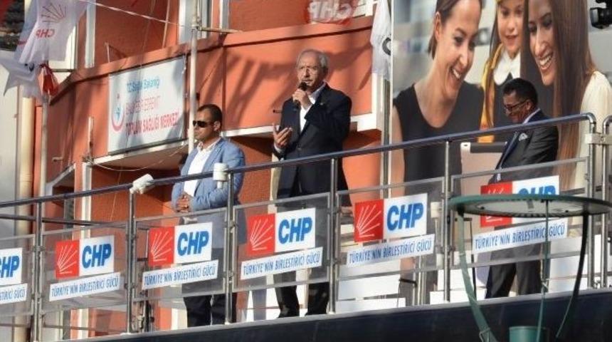 Chp Lideri Kılı&ccedil;daroğlu Edremit&rsquo;te