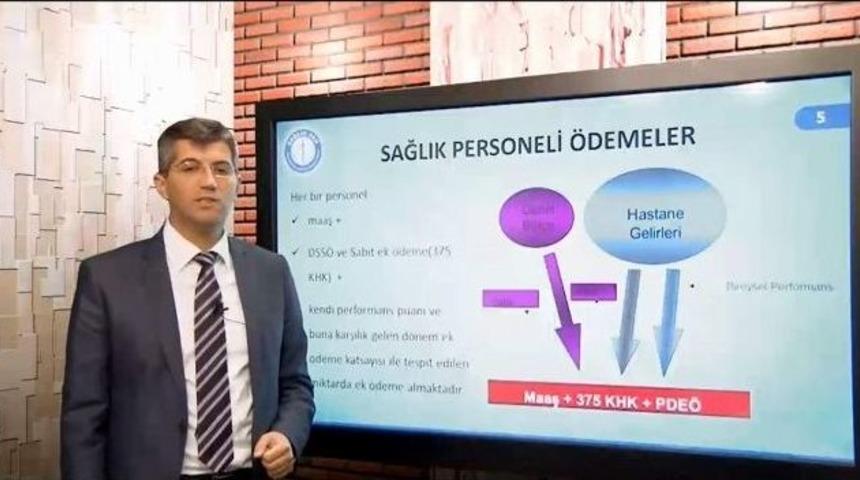 Sağlık&ccedil;ılara Uzaktan Eğitim Dersleri Başlıyor
