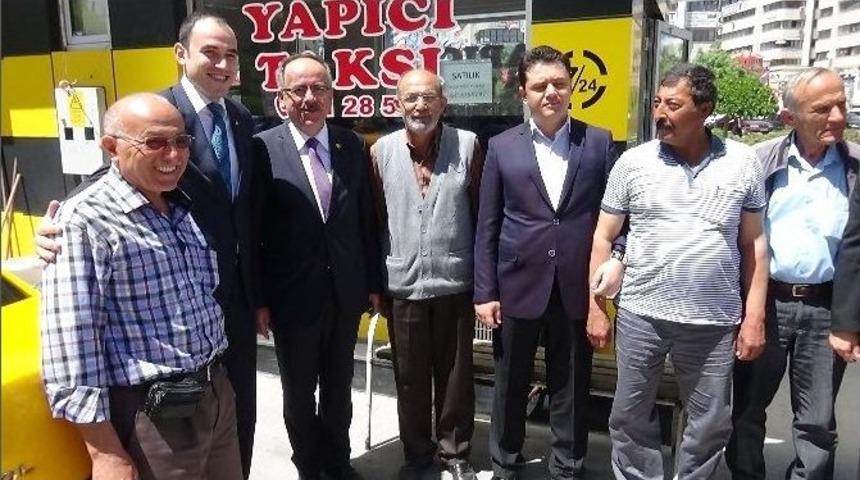 Milletvekili Kalaycı&rsquo;dan Taksici Esnafına Ziyaret