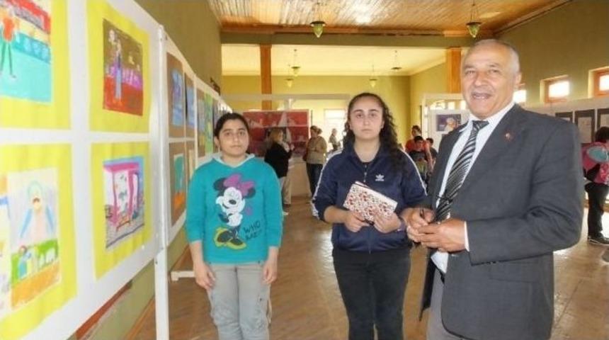 Burhaniyeli &Ccedil;ocukların &Uuml;&ccedil;&uuml;nc&uuml; Sergisi