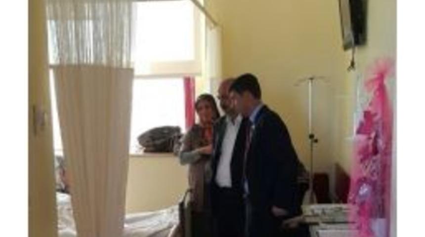 Mhp Milletvekili Adaylarından Hasta Ziyaretleri